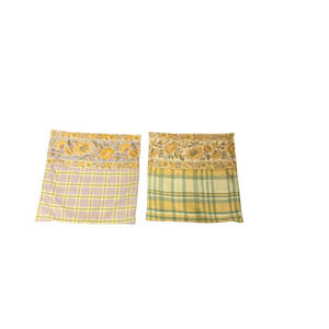 Vintage Floral Plaids APRIL CORNELL Pillow Covers French Country Cottage Core